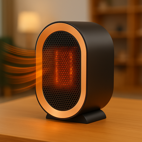 BowLift | Portable Ceramic Space Heater Energy Efficient Quiet Heating