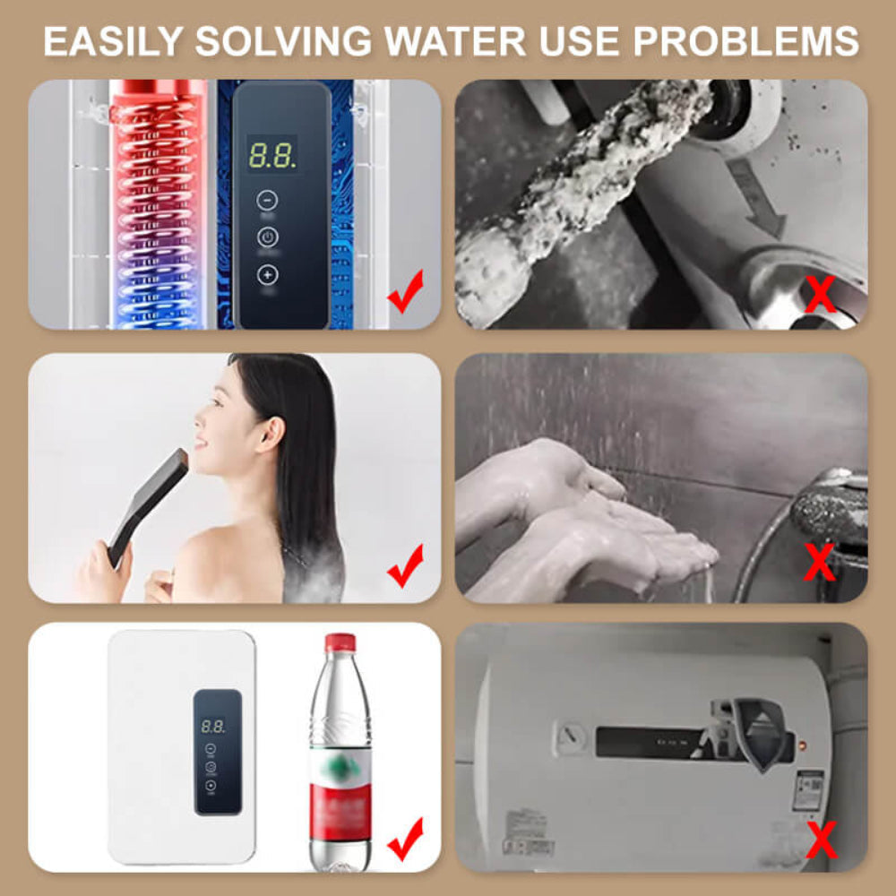 BowLift | Portable Tankless Water Heater Bathroom Kitchen Sink Use