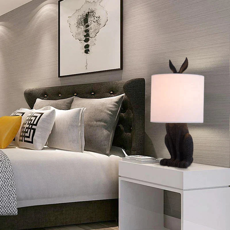 BowLift | Chic Masked Rabbit Lamp – Elegant Atmosphere Bringer