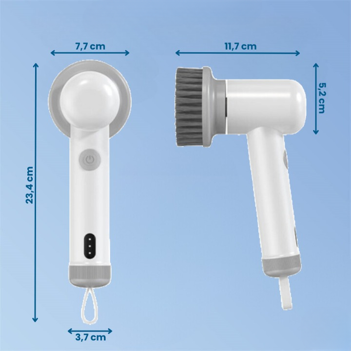 Electric Scrub Brush Professional Kitchen and Stove Cleaner Bowlift