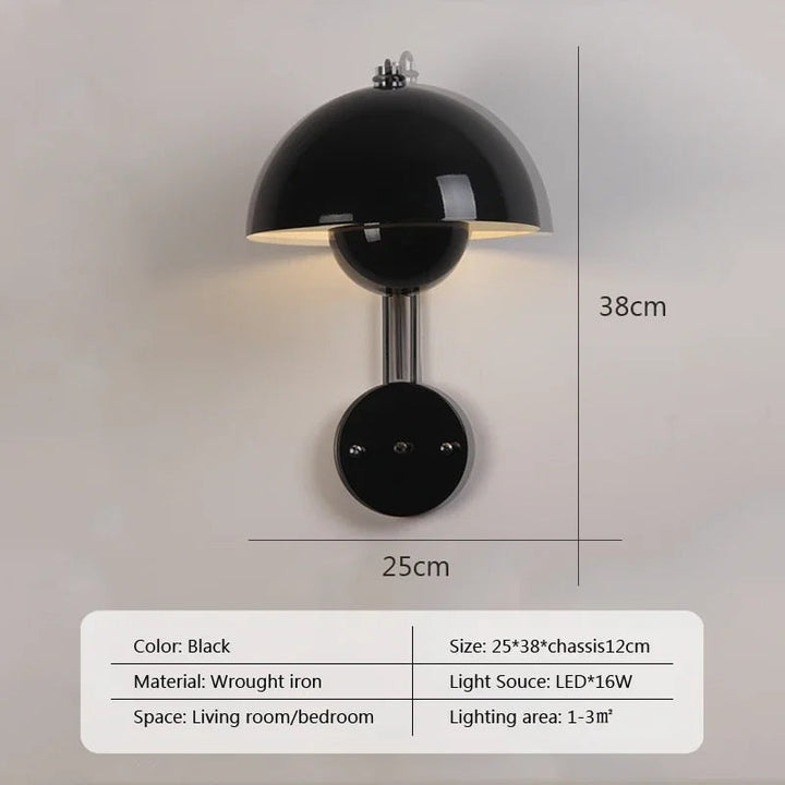 BowLift | ShroomLite Wall Lamp - Creative Lighting for Modern Interior