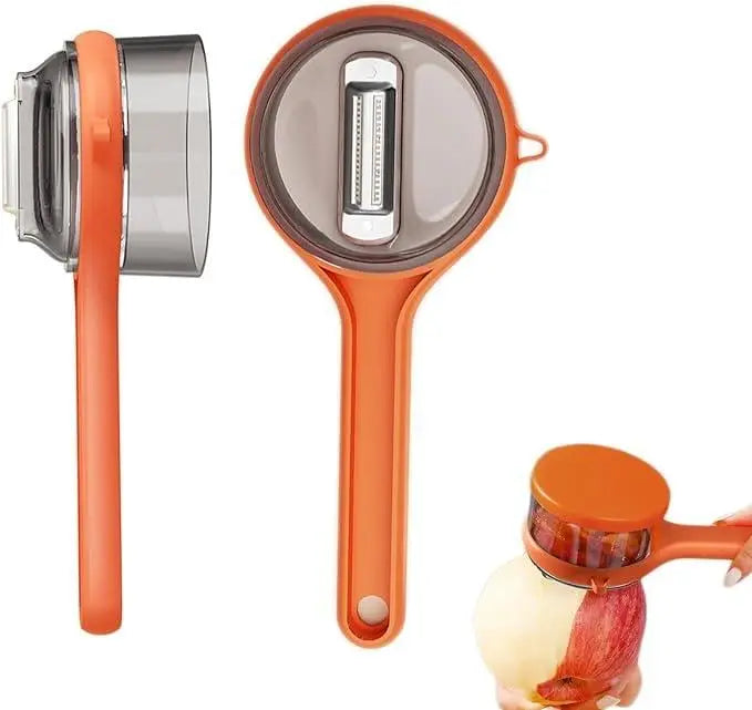 BowLift | Practical Peeler with Collection Container – clean peeling without waste