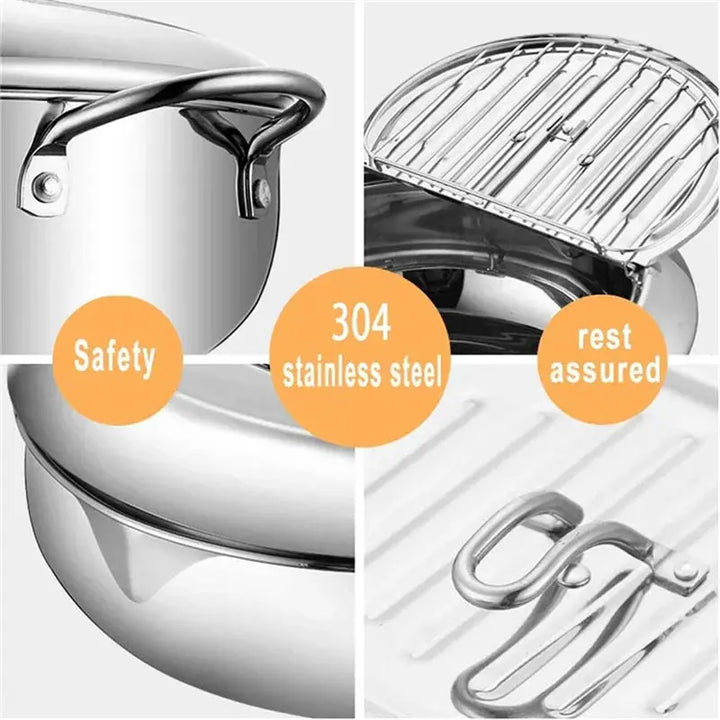 BowLift | Precision Stainless Steel Fryer – Perfect, Crispy Results