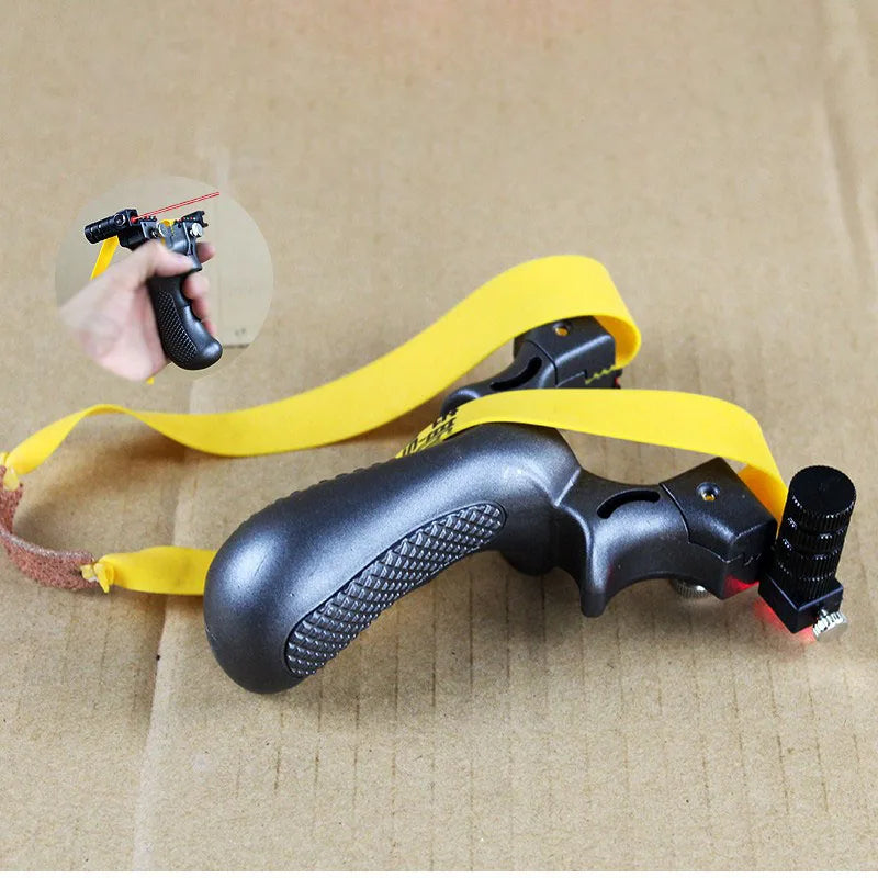 BowLift | Precision Laser Slingshot with Sight – LaserAim Pro for Outdoor Exercise and Fun