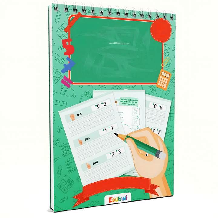 BowLift | Preschool Workbook Reusable Practice Booklets Learn Letters Numbers