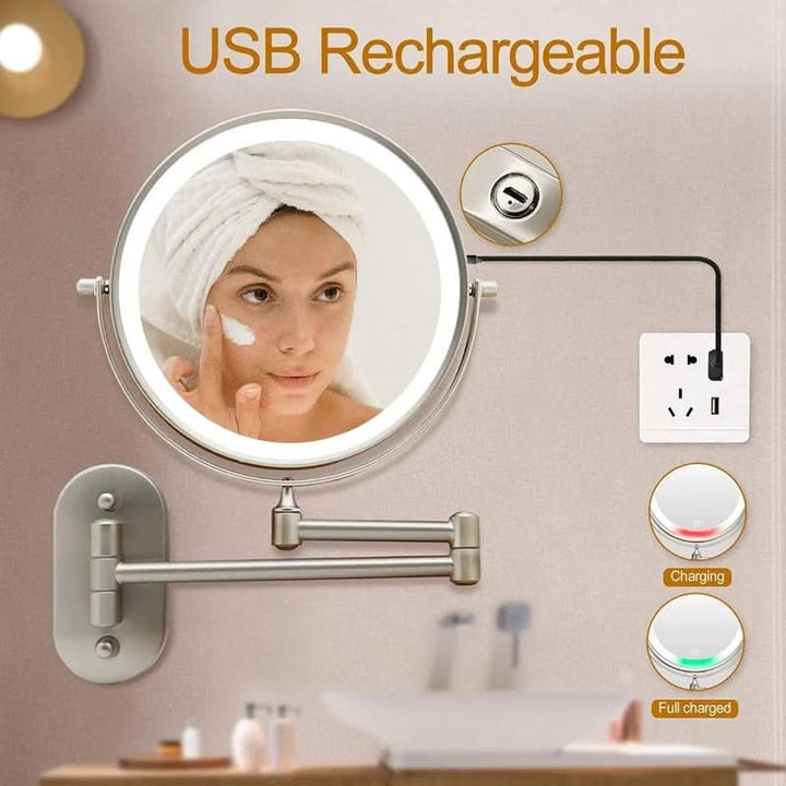 BowLift | LUXMIRROR – Deluxe Golden Makeup Mirror