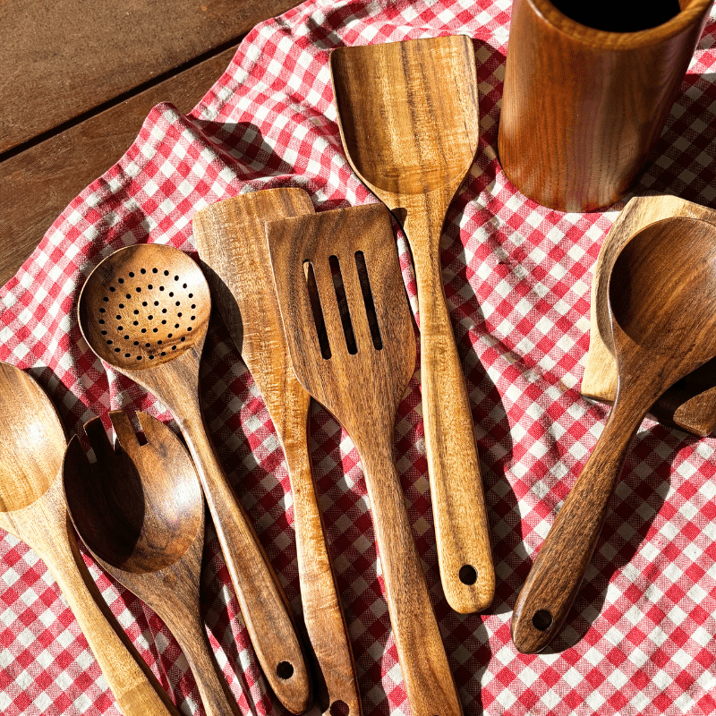 BowLift | Sustainable wooden cooking utensil set