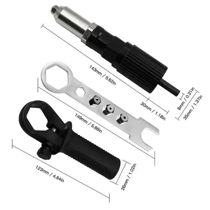 BowLift | Professional Stapler Adapter Kit with 4 Different Nozzles