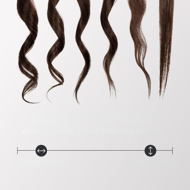 BowLift | 2 in 1 Straightener with Ceramic Plates and Temperature Control – The Best Hair Straightener for Waves, Curls, Buns