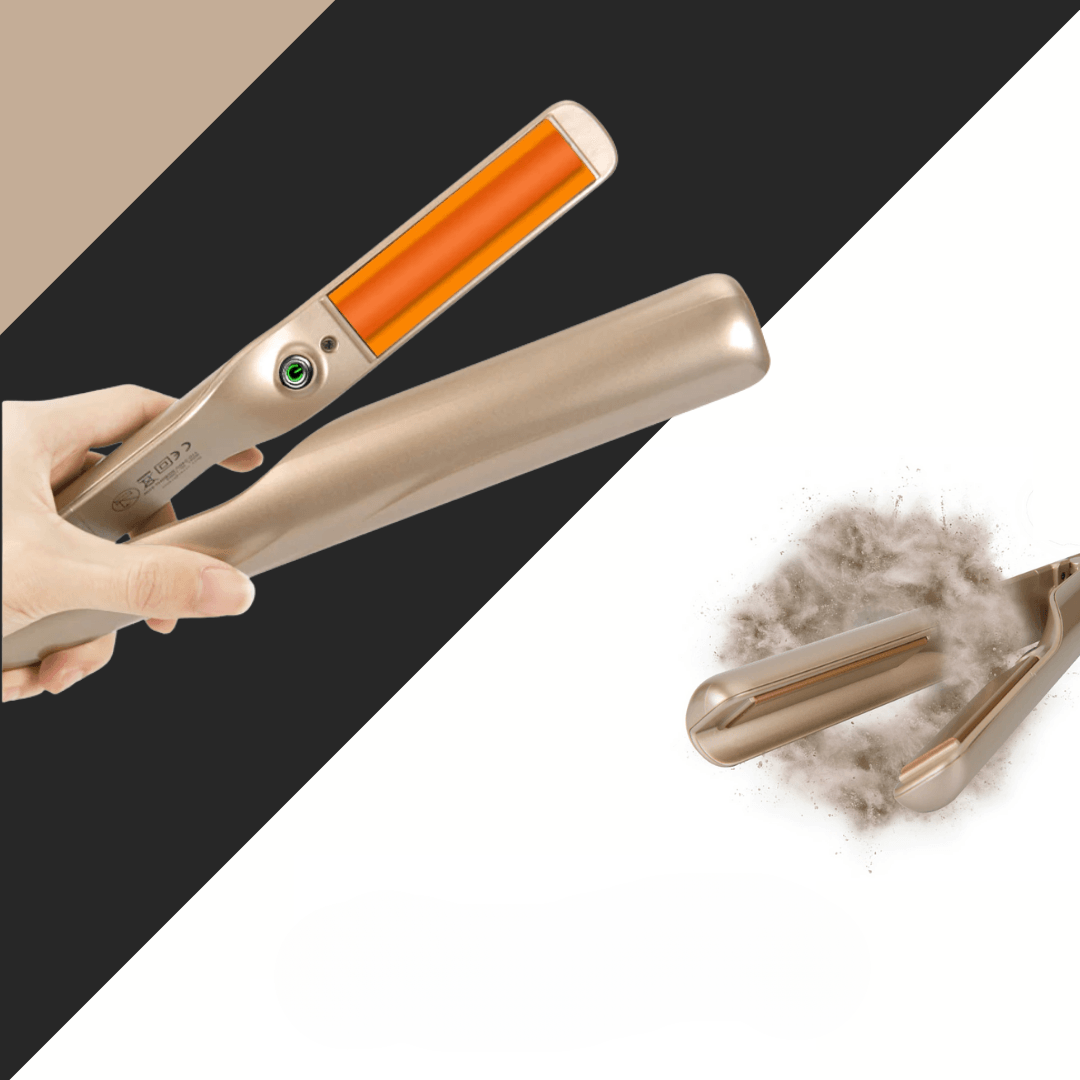 BowLift | Hair straightener with ceramic plates – fast heating and smooth styling