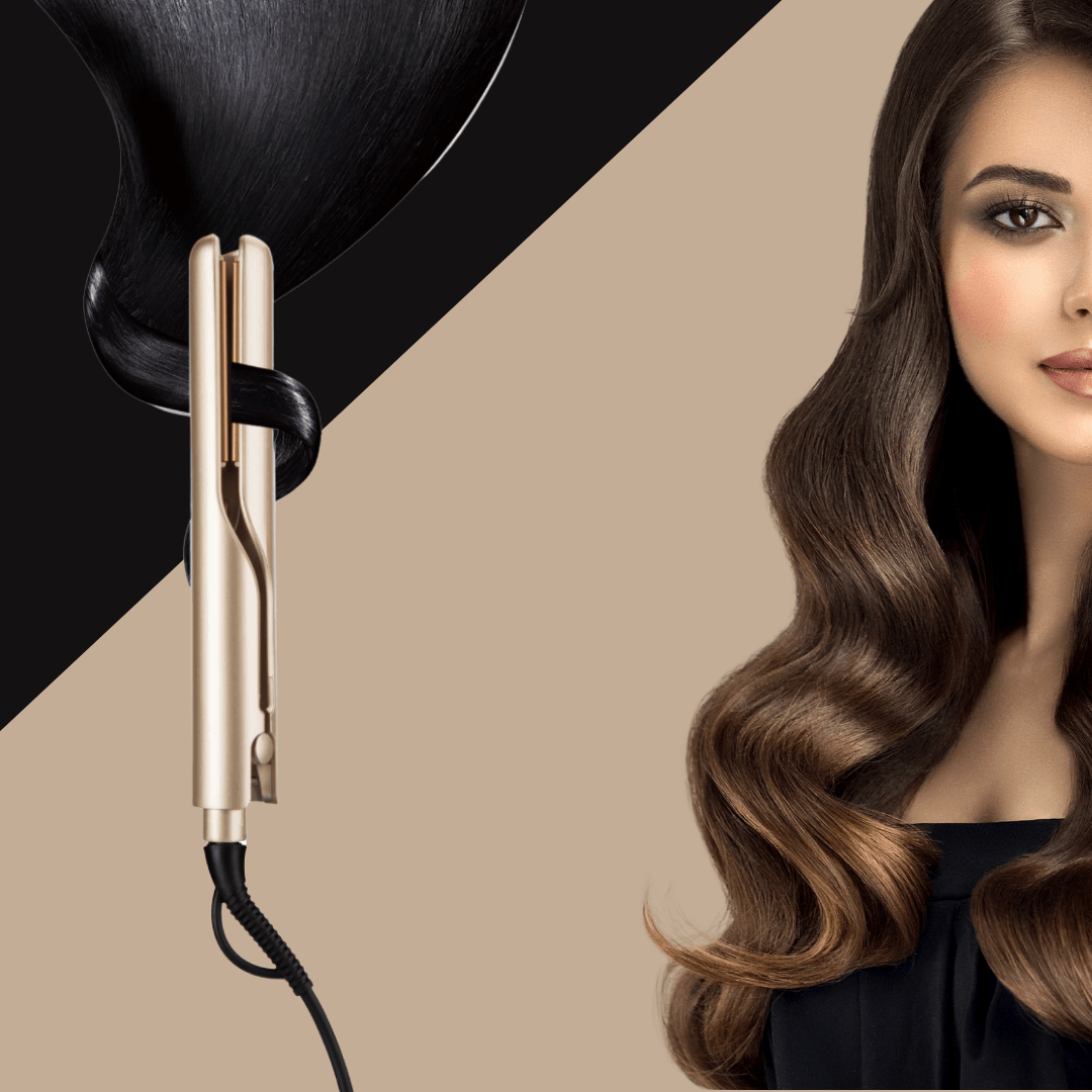 BowLift | Hair straightener with ceramic plates – fast heating and smooth styling
