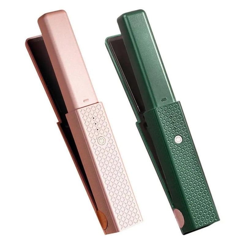 BowLift | Portable hair straightener with fast USB charging – Wireless mini straightener