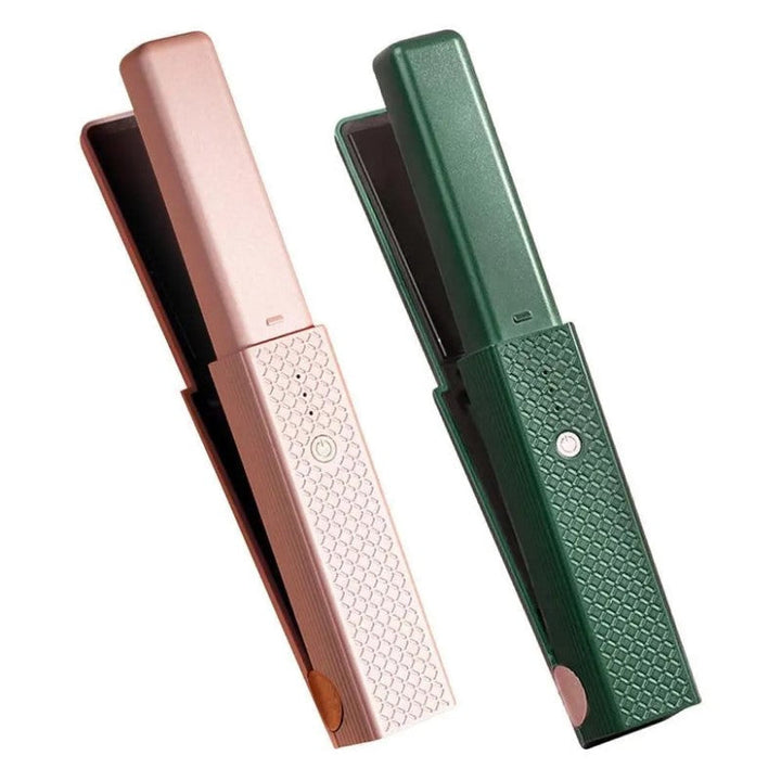 BowLift | Portable hair straightener with fast USB charging – Wireless mini straightener