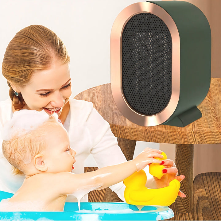 BowLift | Portable Electric Ceramic Heater with Programmable Thermostat – Compact and Energy-Efficient Electric Heater for up to 20 m²