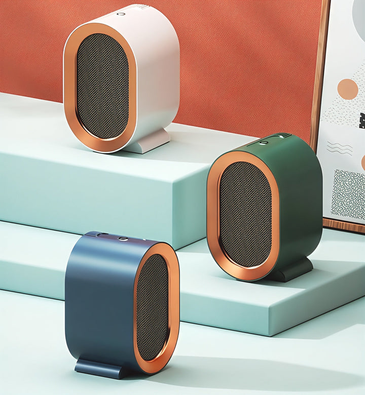 BowLift | Portable Electric Ceramic Heater with Programmable Thermostat – Compact and Energy-Efficient Electric Heater for up to 20 m²