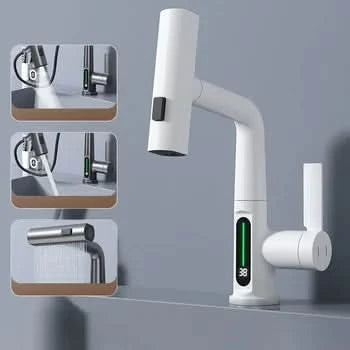 BowLift | LUXOR - Modern digital washbasin tap