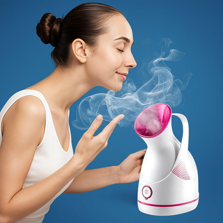 PureGlow | Professional Facial Steamer – Deeply Hydrates, Opens Pores, Boosts Circulation & Soothes Skin – Face Humidifier & Detox Tool Bowlift