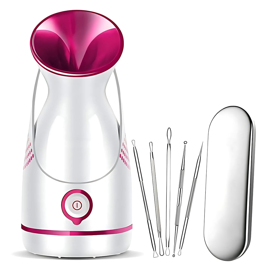 PureGlow | Professional Facial Steamer – Deeply Hydrates, Opens Pores, Boosts Circulation & Soothes Skin – Face Humidifier & Detox Tool Bowlift