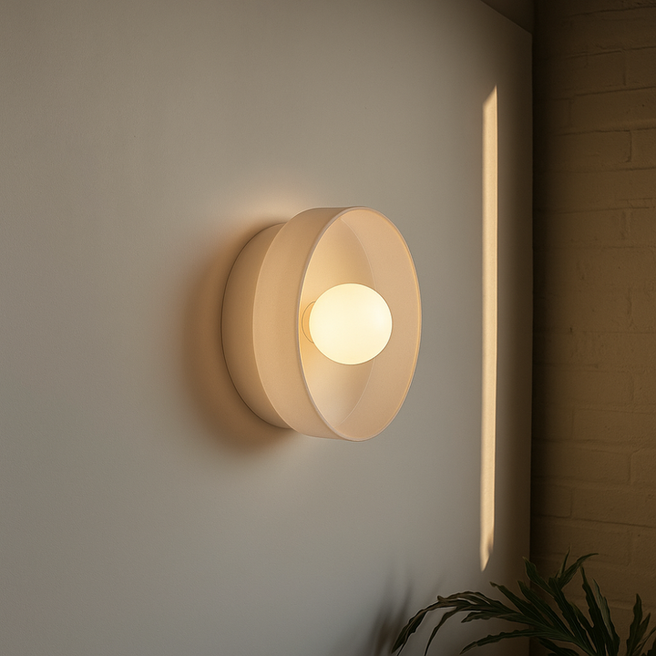 BowLift | PureGlow Minimalist Glass Ceiling Light – Scandinavian Flush Mount Fixture