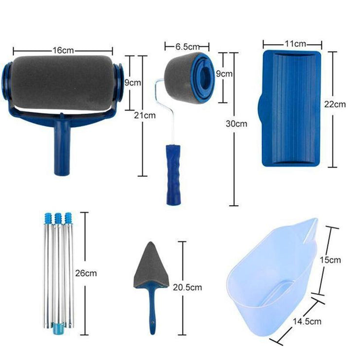 Bequee Paint Roller Refillable Paint Tank Edge Roller, Roller with Tank | Bowlift