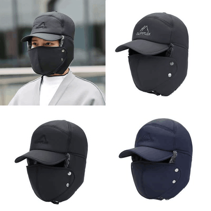BowLift | Unisex windproof & warm & ear and face protection cap