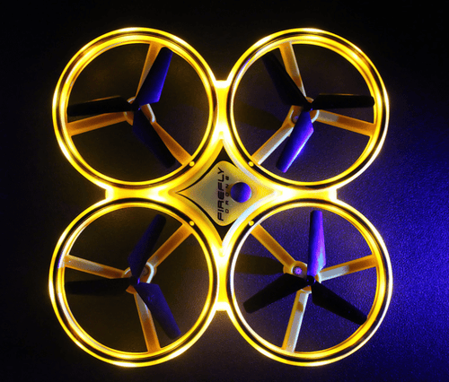 Drone - remote-controlled - Quadrocopter (Gyro & LED) | Bowlift