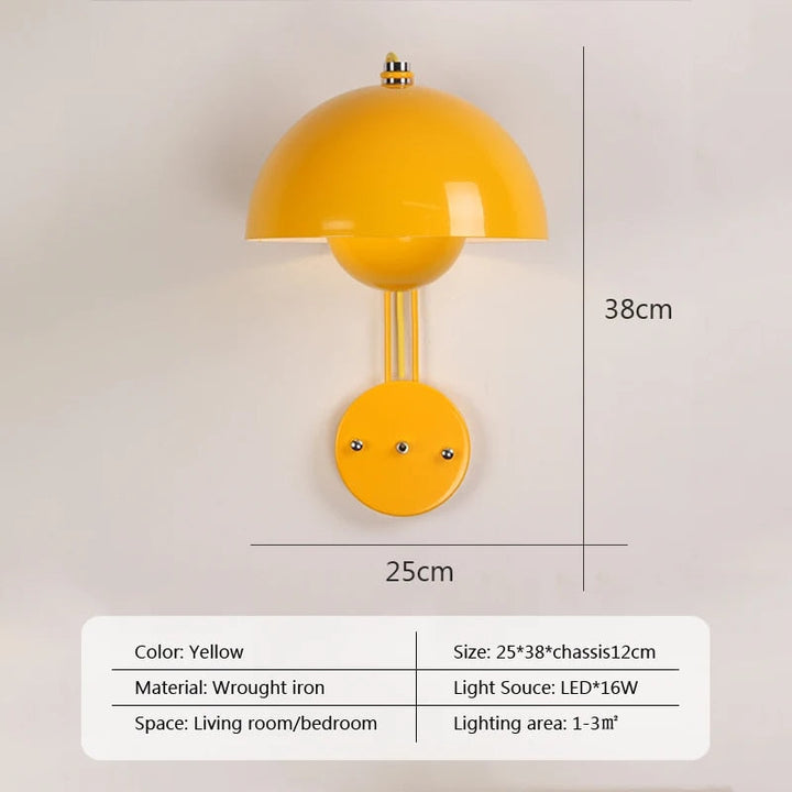 BowLift | ShroomLite Wall Lamp - Creative Lighting for Modern Interior