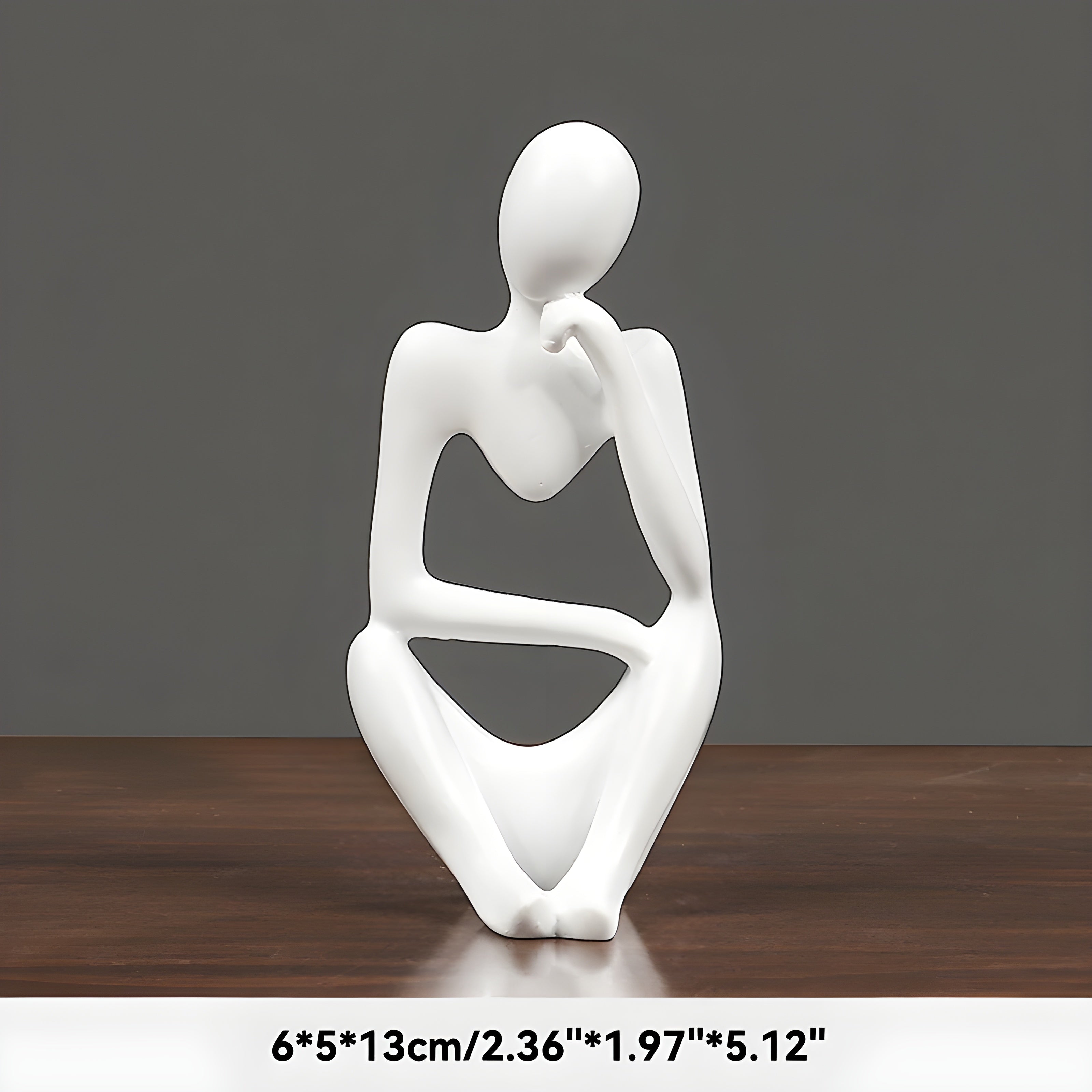BowLift | Abstract Thinker Sculpture Home Decor