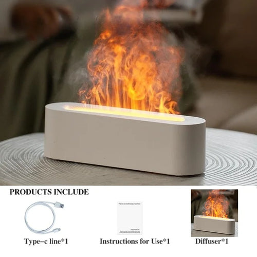 BowLift | Flame Aroma Diffuser with 7 Colors | Air Humidifier