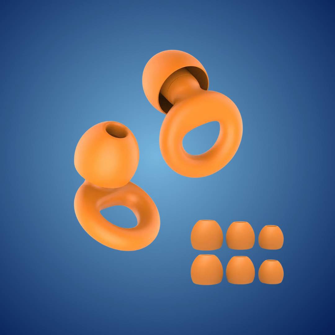 QuietGuard Earplugs Noise Reduction | Comfortable - for Sleep - Travel - Concerts - Swimming - Work Environments Bowlift
