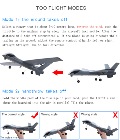BowLift | RC Plane | Remote Control Plane Predator Z51