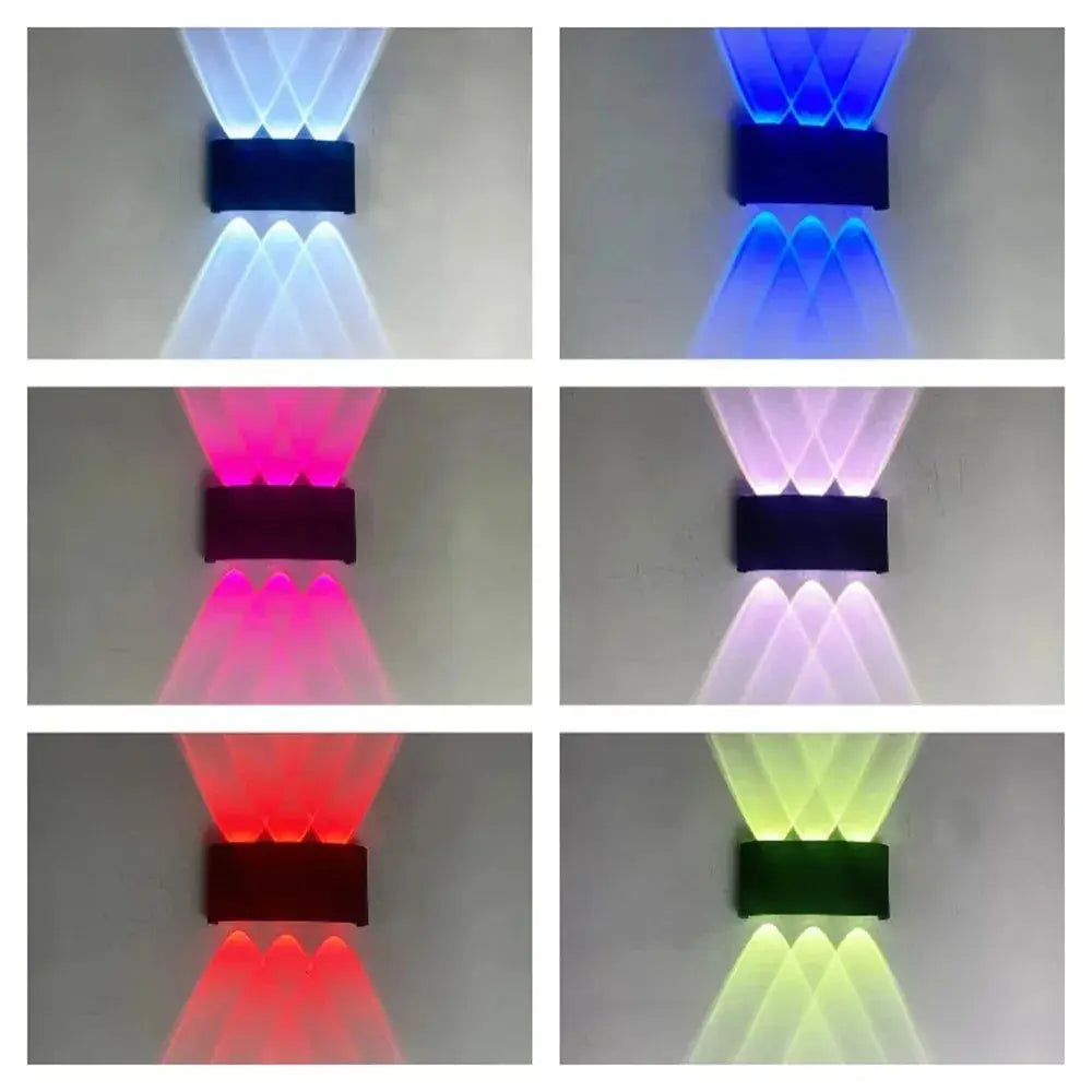 BowLift | RGB Solar Wall Light – Four-Sided Ambient Lighting