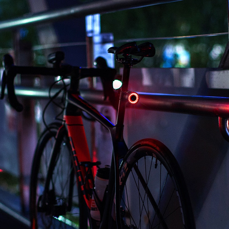 BowLift | Velaro Intelligent Bicycle Rear Light | Automatic Brake Light & Brightness Sensor | USB Rechargeable | Waterproof IPX4