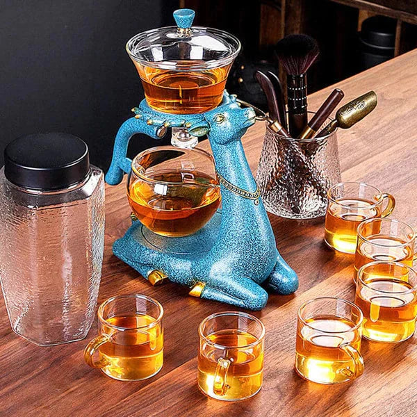 BowLift | Artistic Tea Brewing Set with Animal Design – Exclusive Tea Brewer for a Stylish Tea Drinking Experience