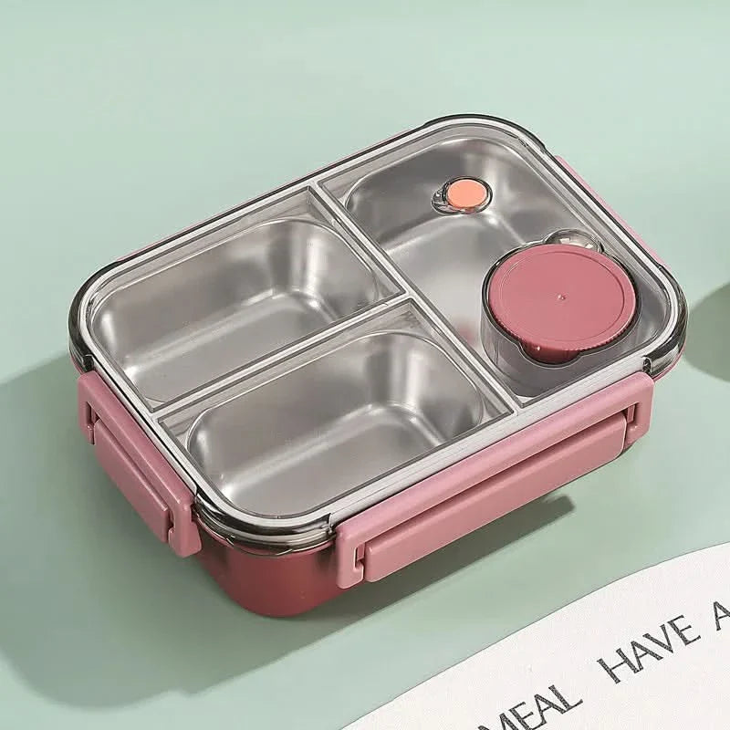BowLift | Leak-Proof Stainless Steel Lunchbox with Cutlery (850 ml) – For Work, School & On the Go