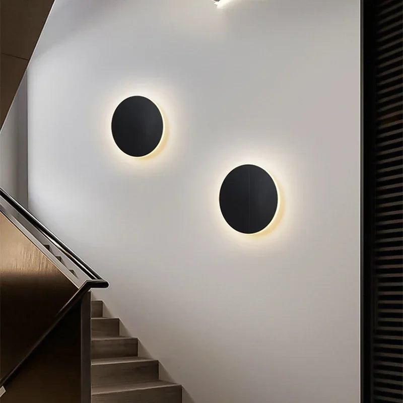 BowLift | Lumeo LED Wall Lamp Round – Dimmable, 20/30 cm – Touch & Sensor Control