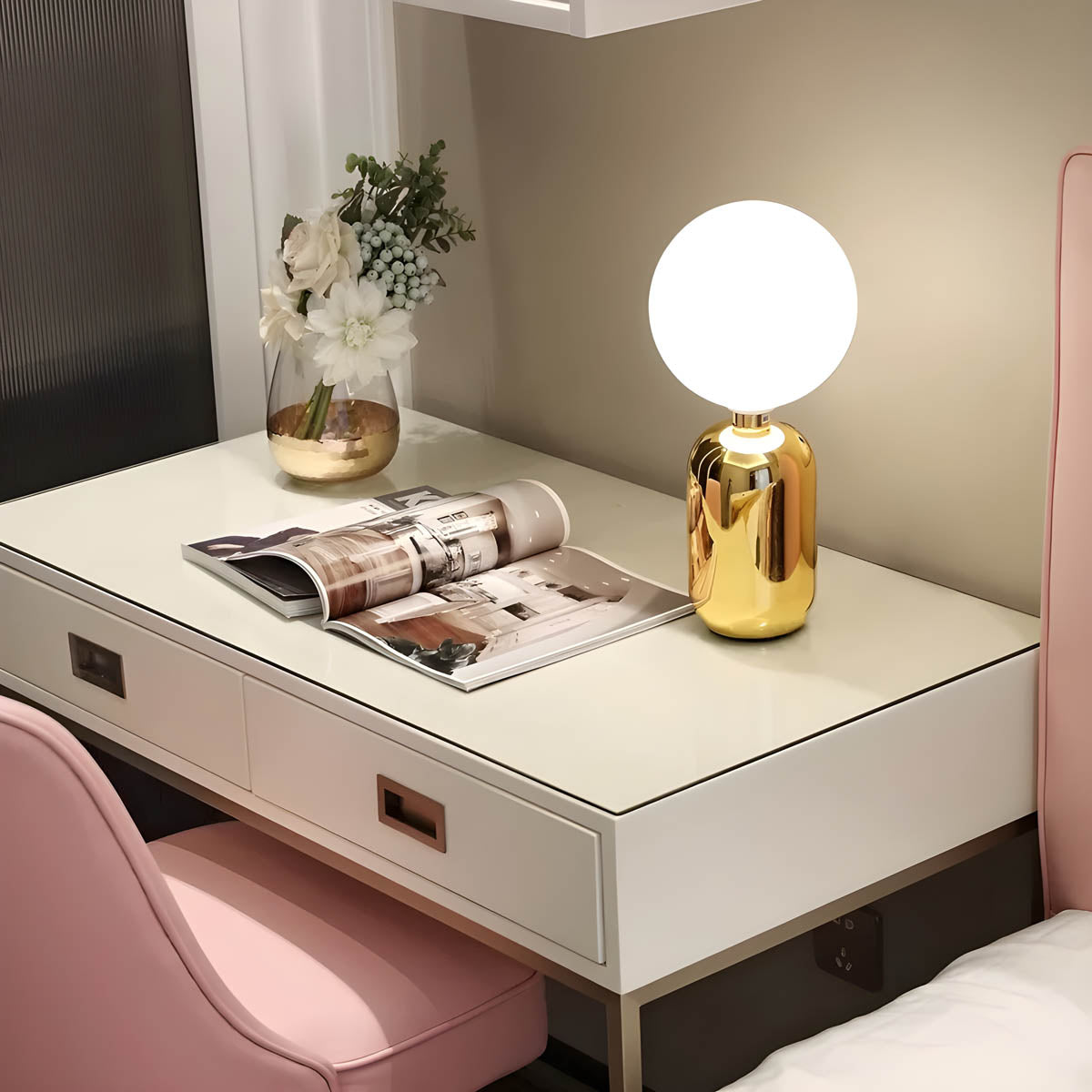 BowLift | RaisoGlow Light - Minimalistic Modern Table Lamp for Ambient Lighting