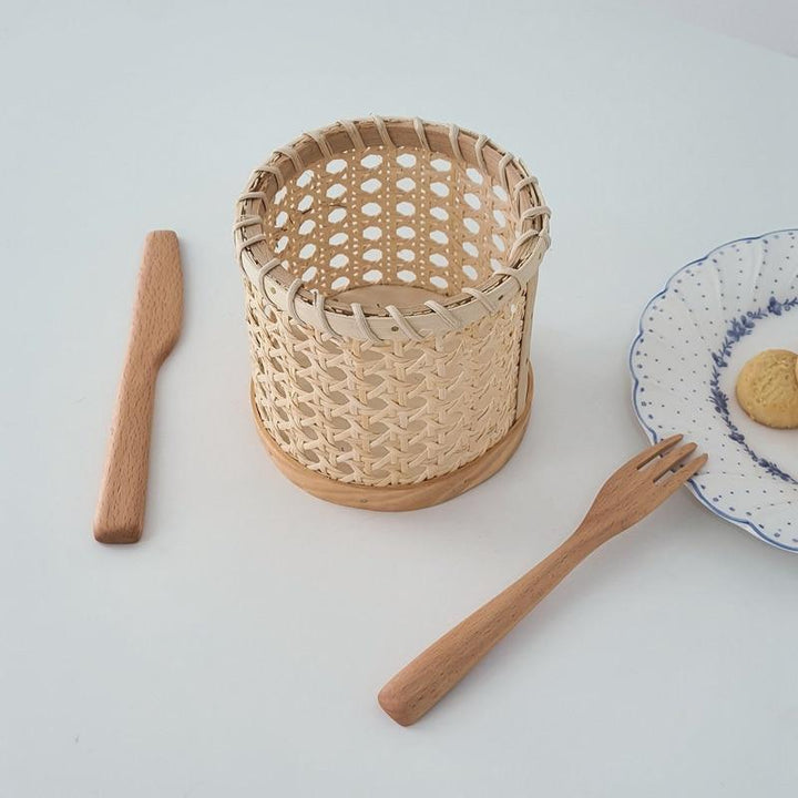 BowLift | Rattan-Cutlery-Organizer