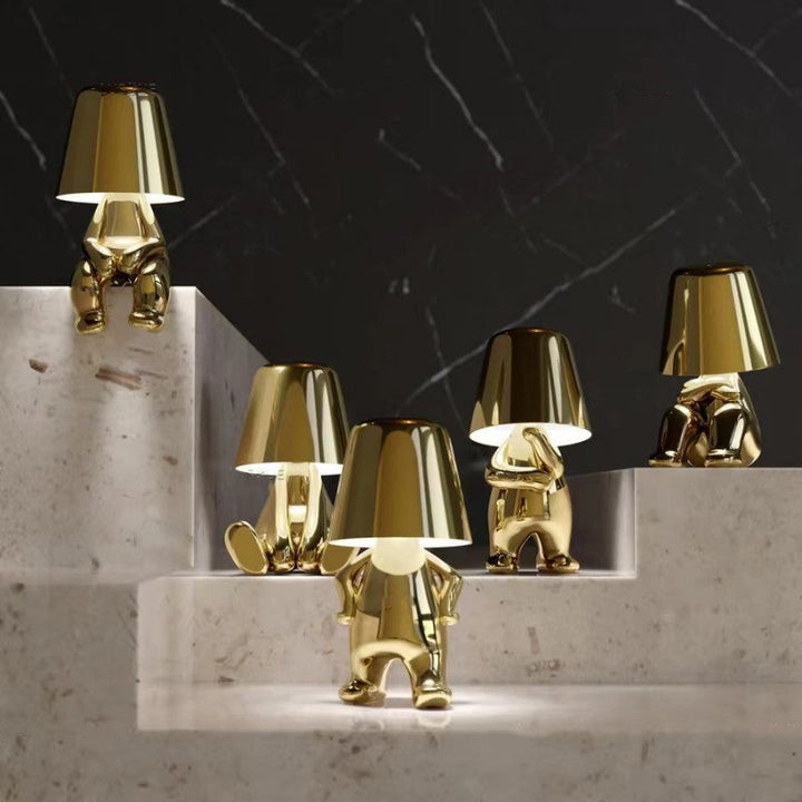 Playful Dimmable Table Lamp - LumoPals | Bowlift