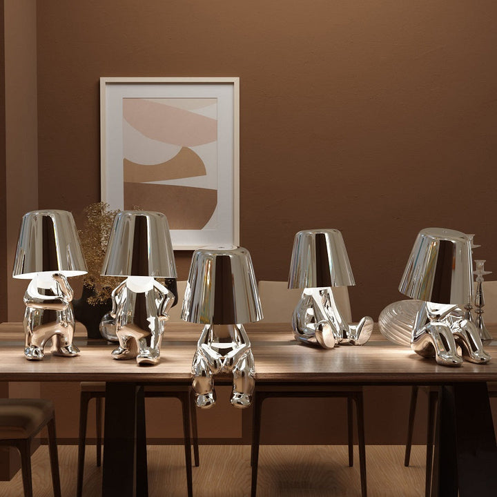 Playful Dimmable Table Lamp - LumoPals | Bowlift