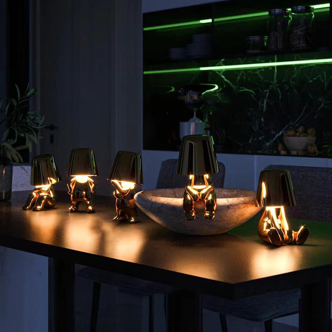 Playful Dimmable Table Lamp - LumoPals | Bowlift