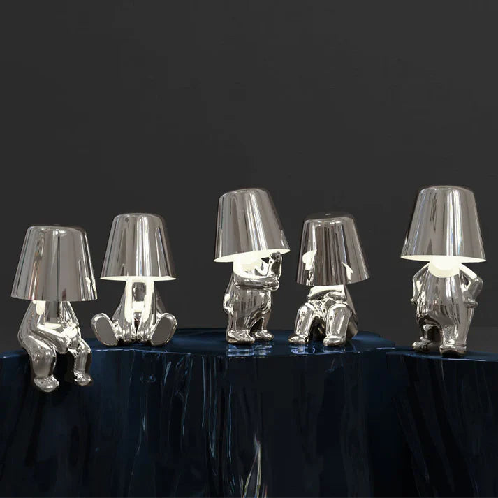 Playful Dimmable Table Lamp - LumoPals | Bowlift