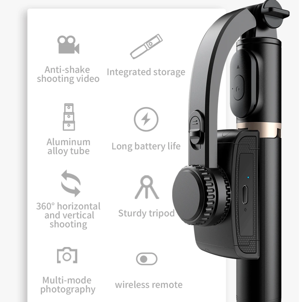 BowLift | Stabilizer Phone Gimbal Gimbles for Video Recording Content Creator