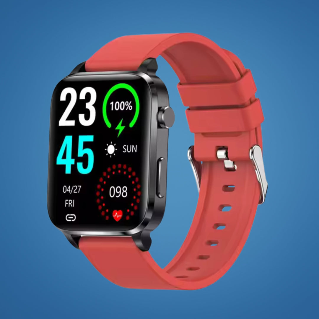 GlucoWell | Non-Invasive Diabetes Smartwatch – Blood Sugar Monitor – HD Display – Pain-Free Glucose Tracking for Adults Bowlift