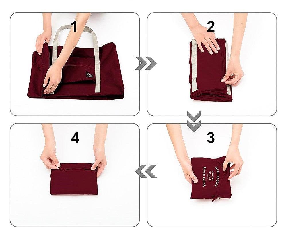 Foldable Travel Bag TravelMate – Lightweight & Water-Resistant | Bowlift