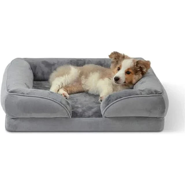 BowLift | Orthopedic Dog Bed with Removable Velvet Cover