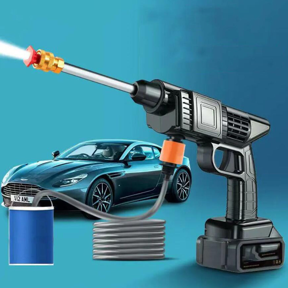 Portable high-pressure cleaner 26 bar/377 PSI – with battery 260W including charger and case | Bowlift