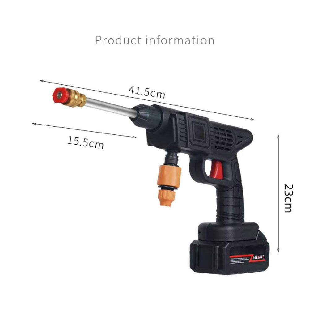 Portable high-pressure cleaner 26 bar/377 PSI – with battery 260W including charger and case | Bowlift