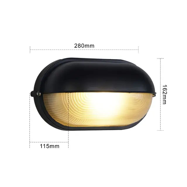 Waterproof industrial LED wall lights for outdoor – Robust lighting | Bowlift
