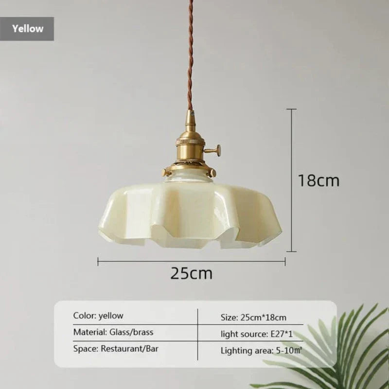 BowLift | French Brass Pendant Lamp - BrassChic